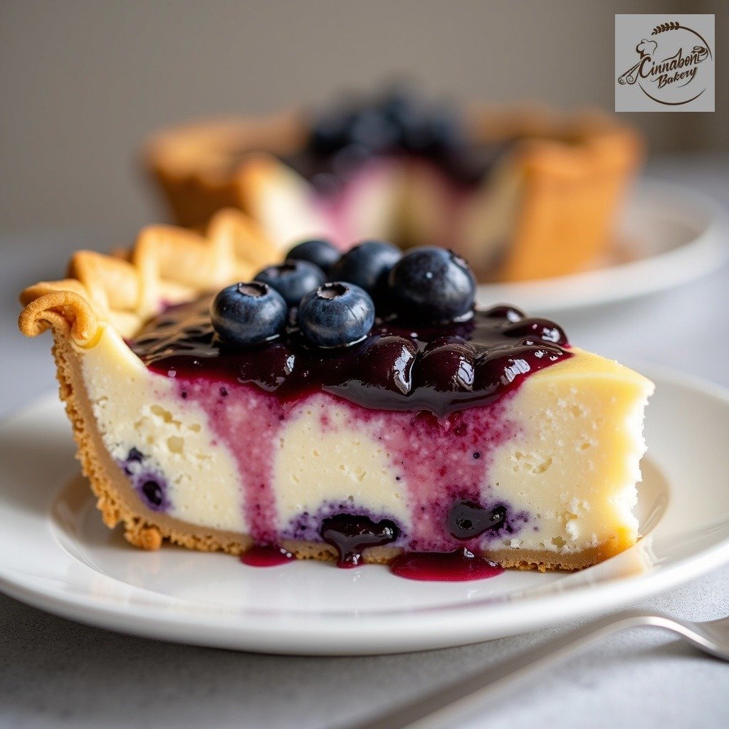 Blueberry Cheesecake Pie