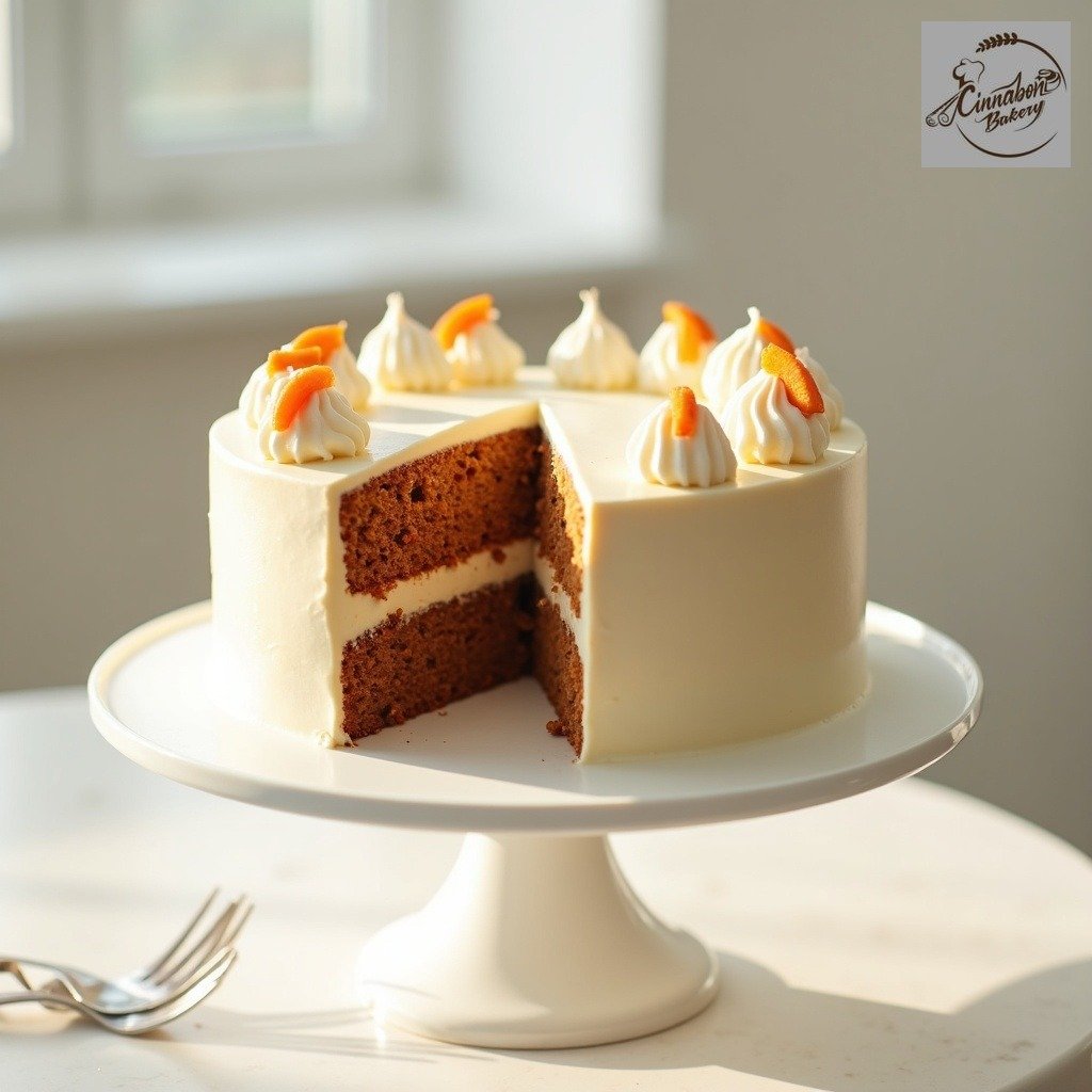 Carrot Cheesecream Cake