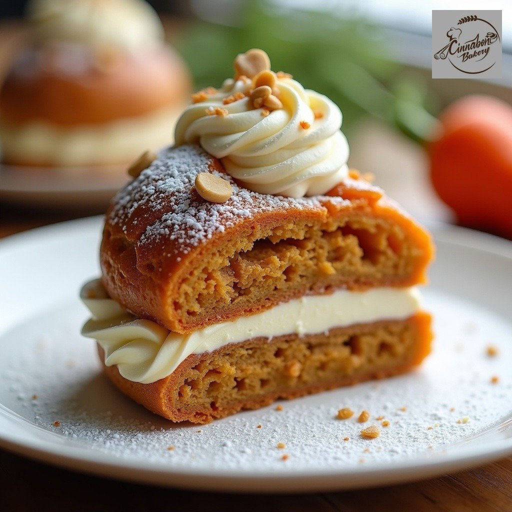 Carrot Cheesecream Pastrey