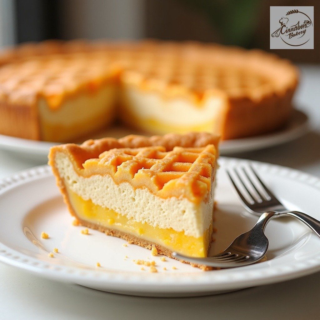 Kunafeh Cheesecake Pie