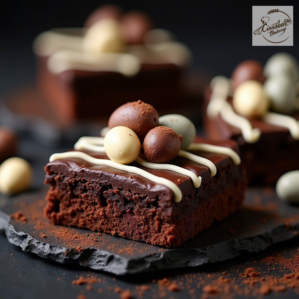 Mini Egg Fudge Brownie