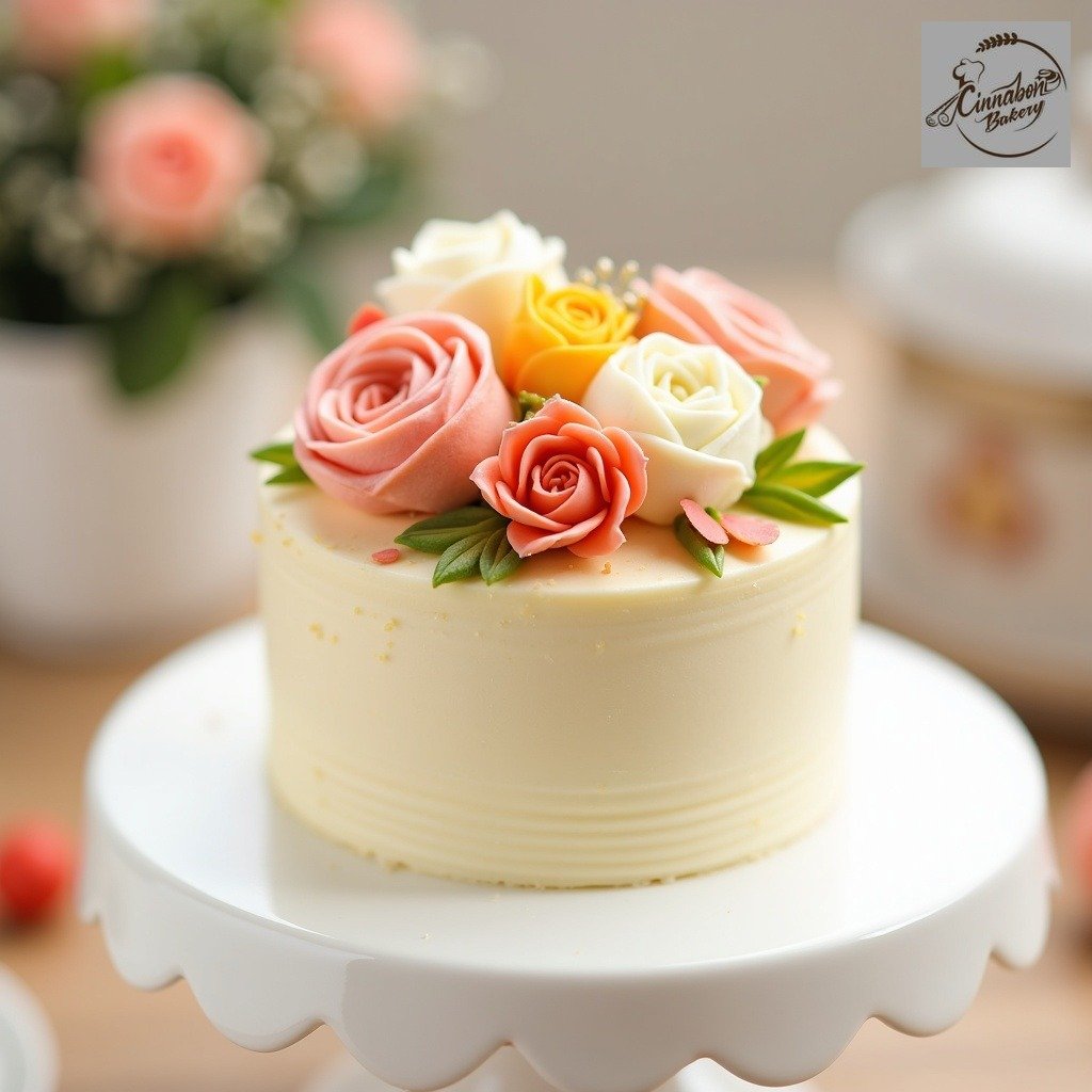 Mini Floral Cake