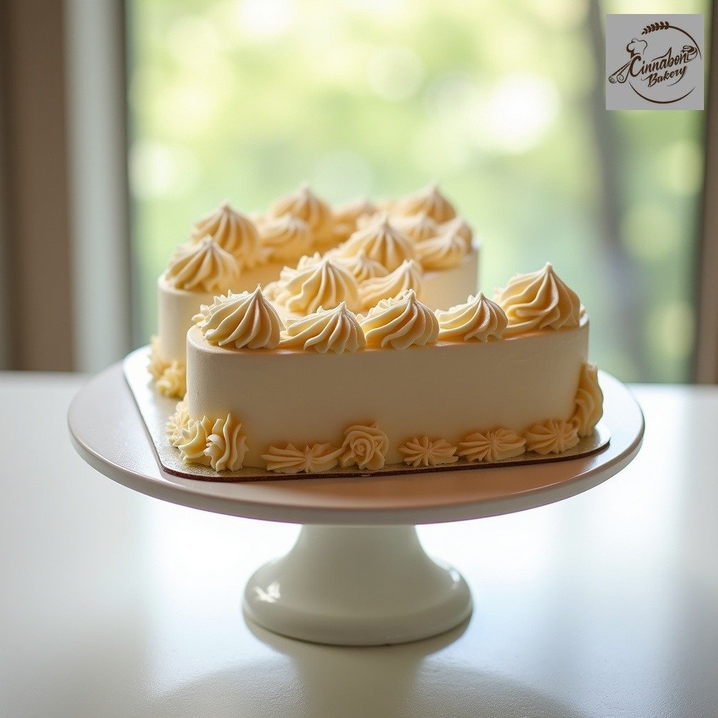 Number Two Shape Cake