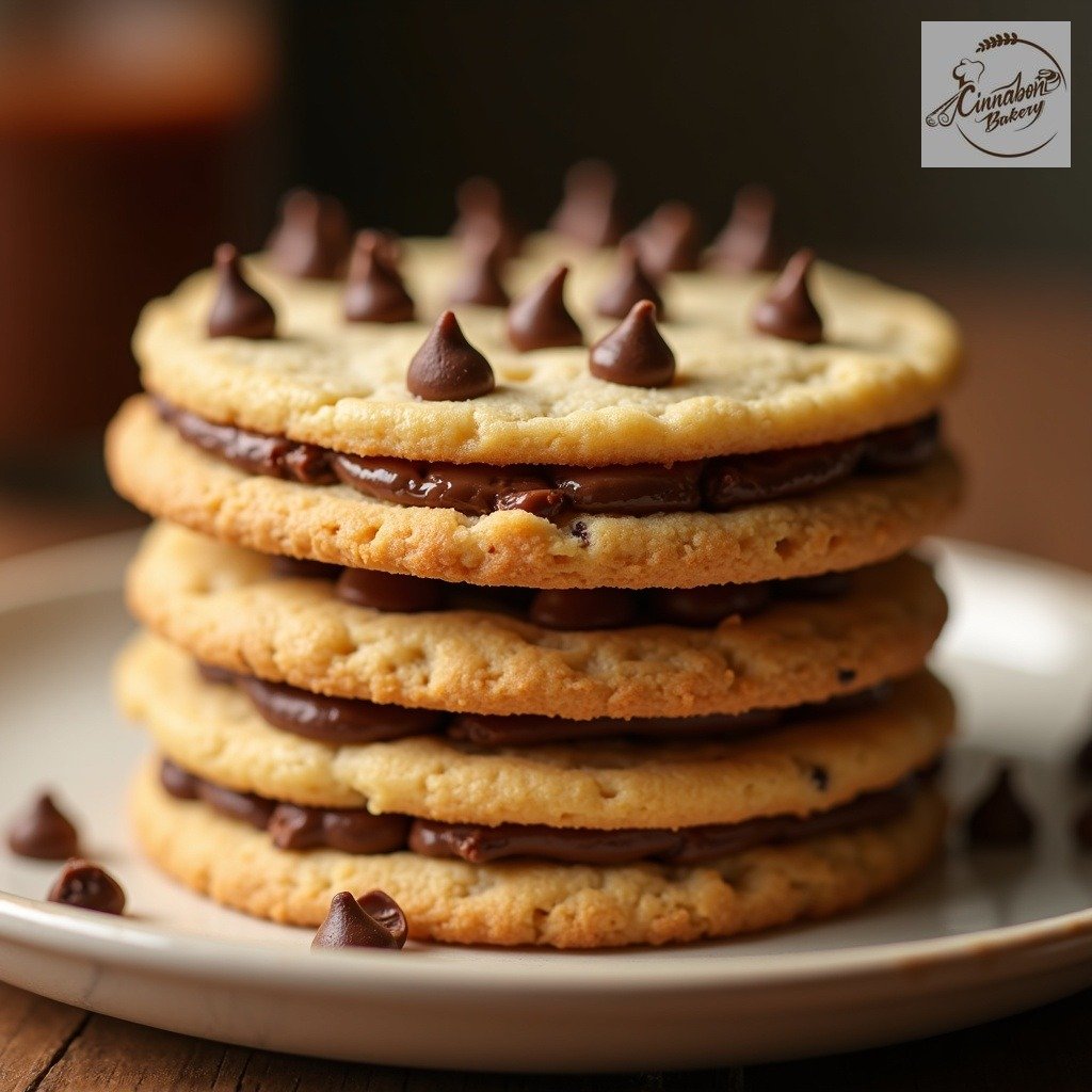 Nutella Stuffed Cookie