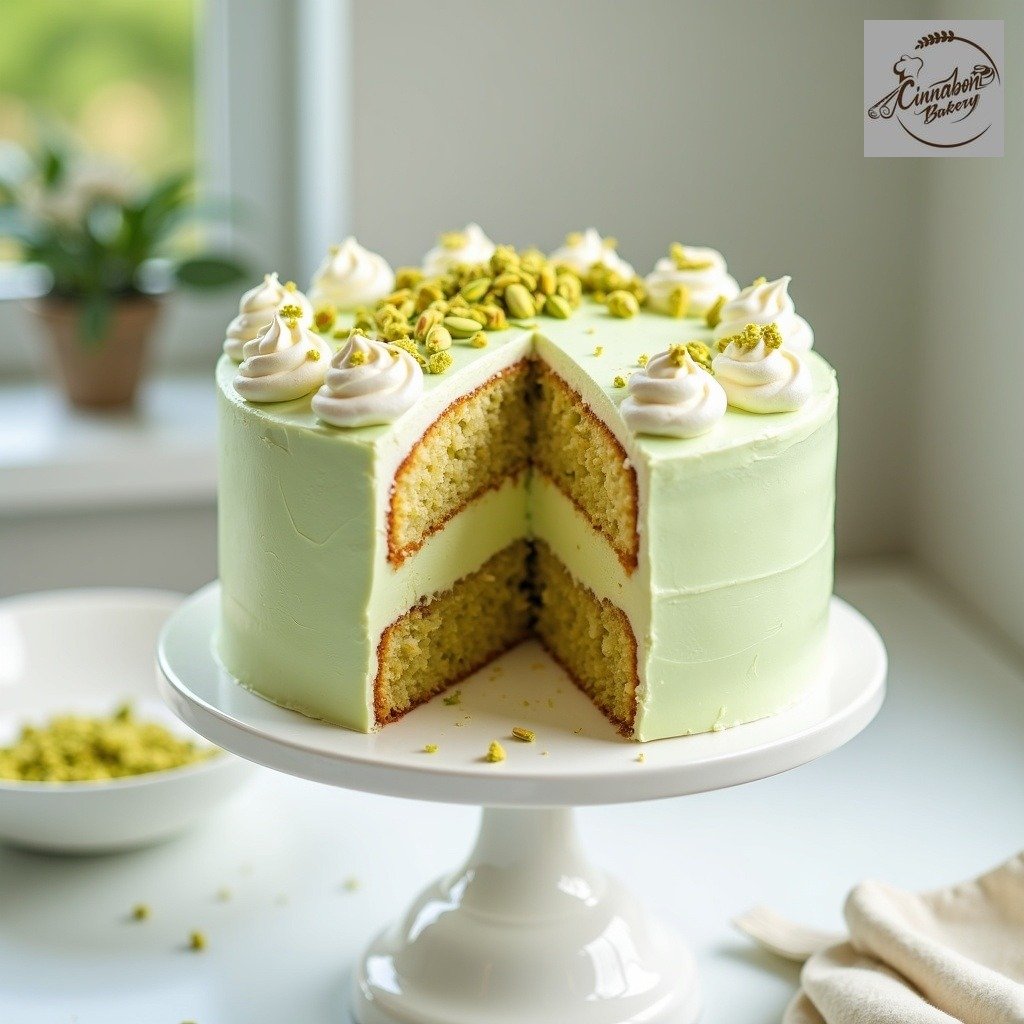 Pistachio Milk Cake