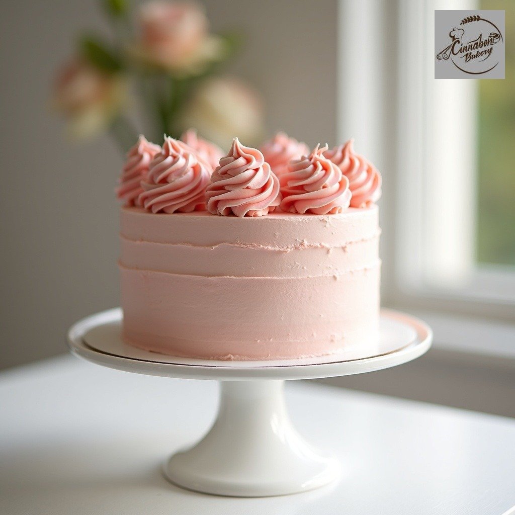 Sweetheart Crescent Cake