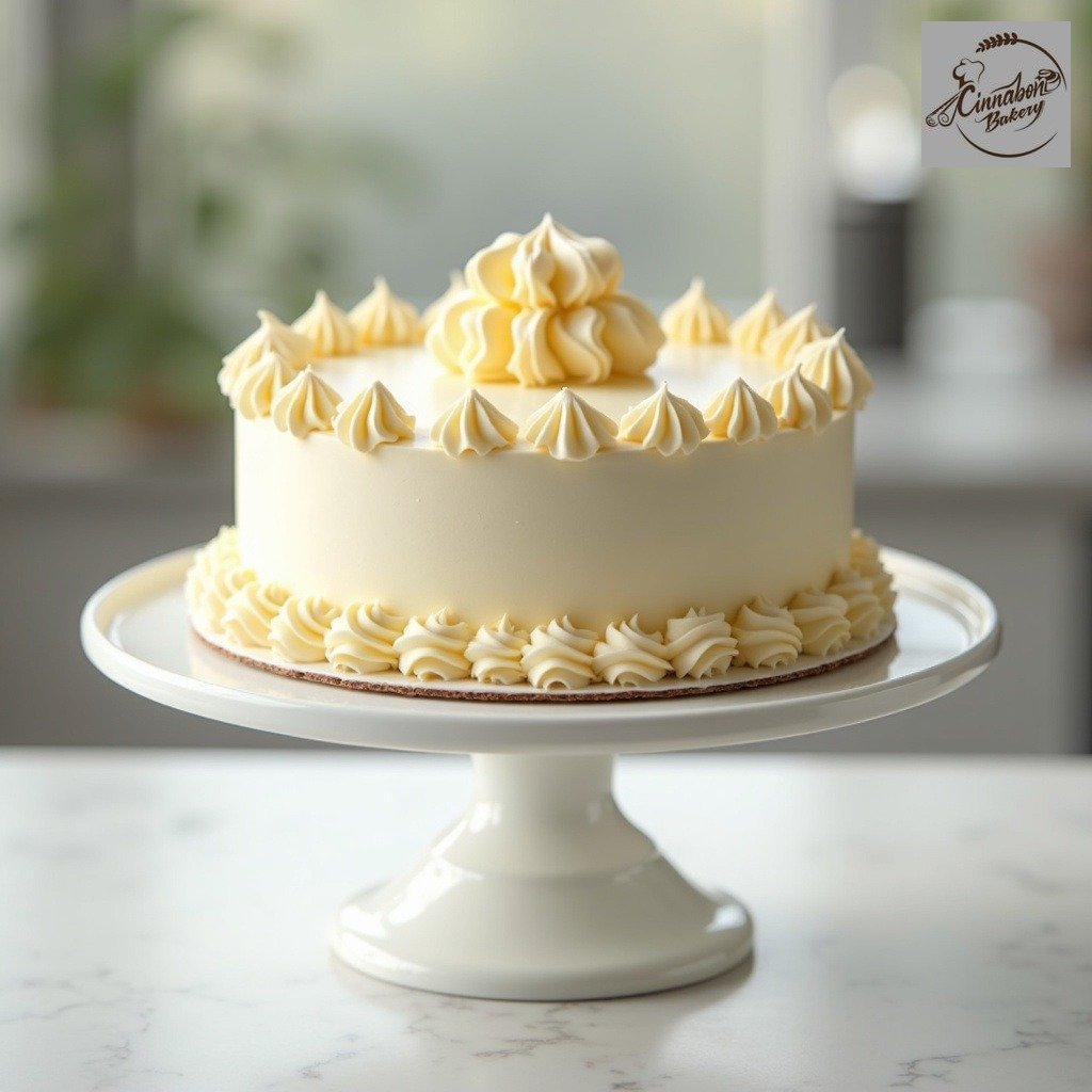 White Chocolate Cake for dad